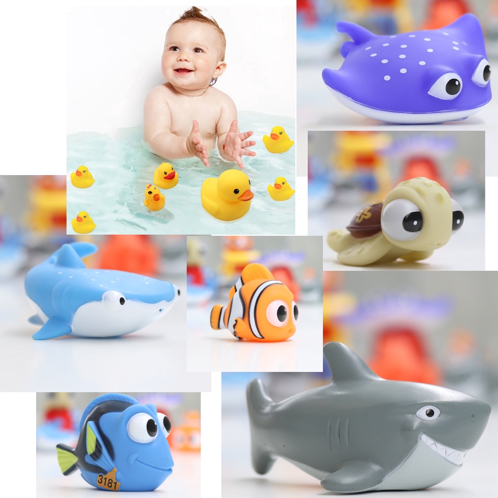 Bebek Karet Mainan Mandi Anak dan Bayi / Mainan Edukasi Anak/ Mainan Bayi / Bath Toys / Rubber Duck