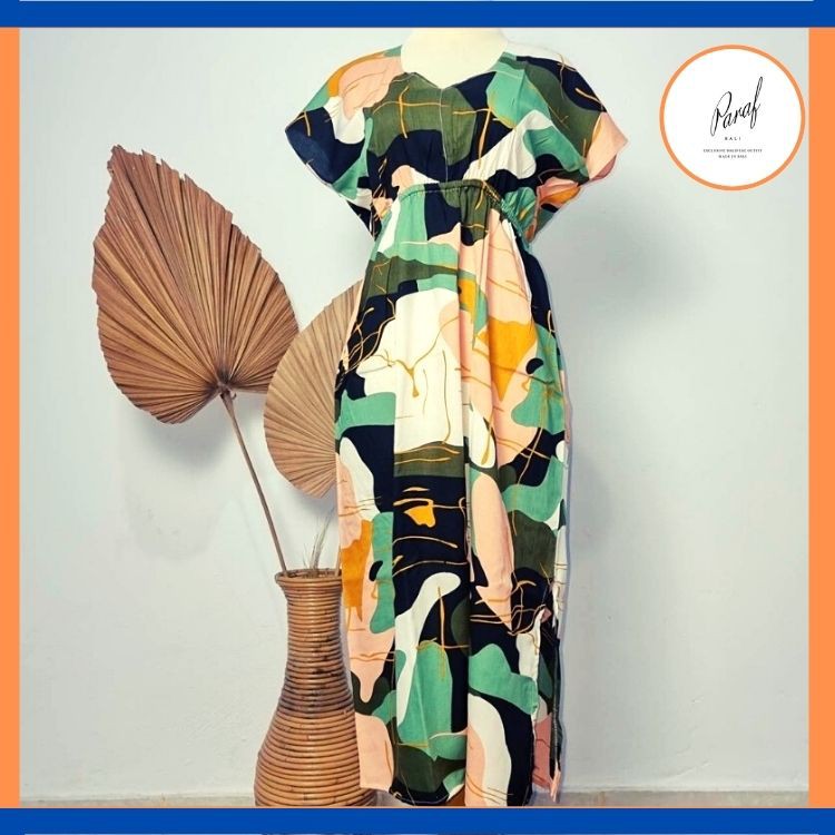 Dress Bali Manohara Panjang Motif Hijab