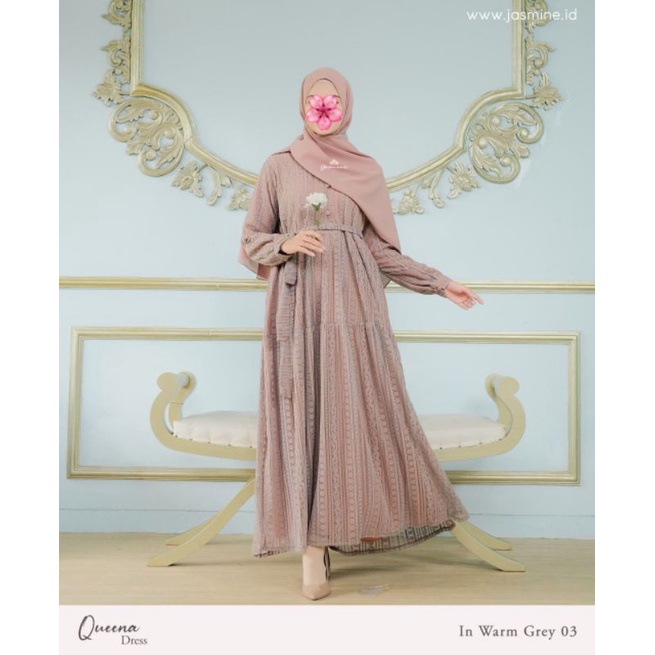 QUEENA DRESS (GAMIS) JASMINE BY LIDIA HADIWINOTO