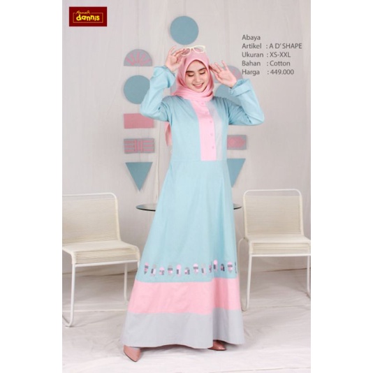 Dannis sarimbit gamis D shape