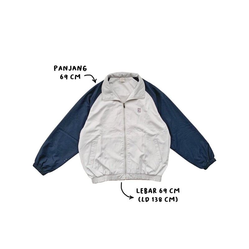 caesar windbreaker / vtg nike small logo windbreaker jacket - thrift