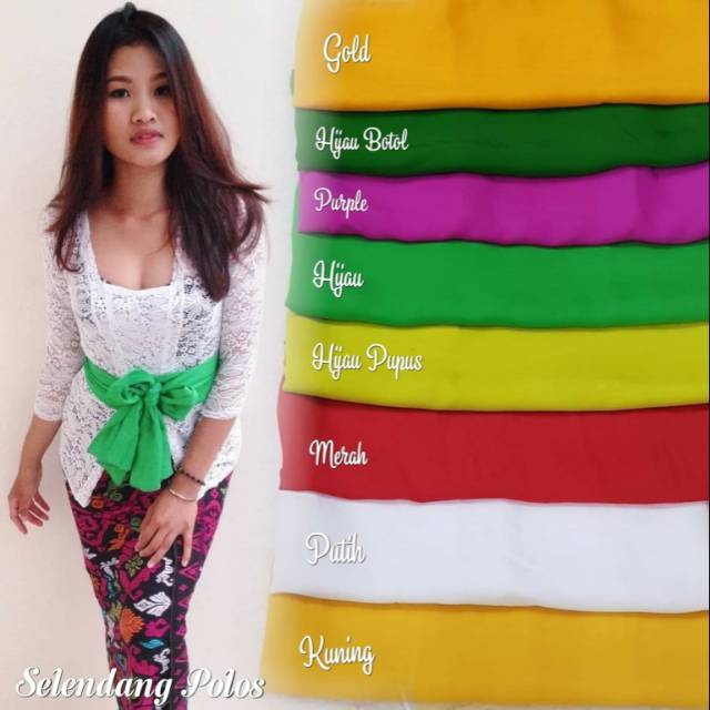 Selendang sifon Selendang bali