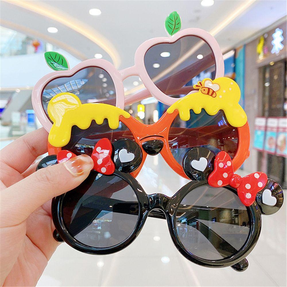 Kacamata Hitam Anak-Anak Nanas Lucu Liburan Colorful Kartun Anak Laki-Laki Perempuan Goggles