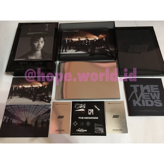 iKON NEW KIDS REPACKAGE ALBUM I'M OK UNSEALED [HANBIN JINHWAN BOBBY DK JUNE YUNHYEONG CHANWOO]