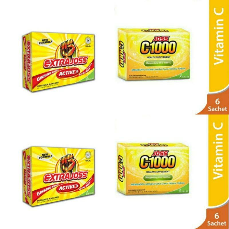 PROMOSI EXTRA JOSS / JOSS C1000 MINUMAN VITAMIN C JAGA DAYA TAHAN DAN IMUN TUBUH DISKON MURAH