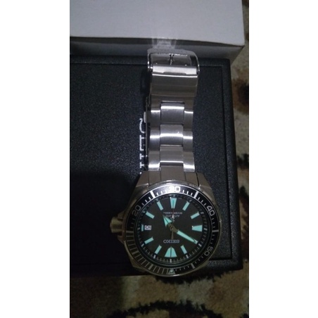 Seiko Prospex SRPF03K1 Samurai Automatic Black Dial Stainless Steel Strap