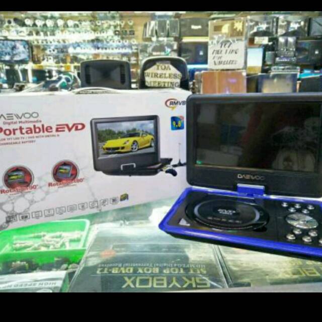 TV & DVD DAEWOO 9,8 INCHI KUALITAS MANTAP