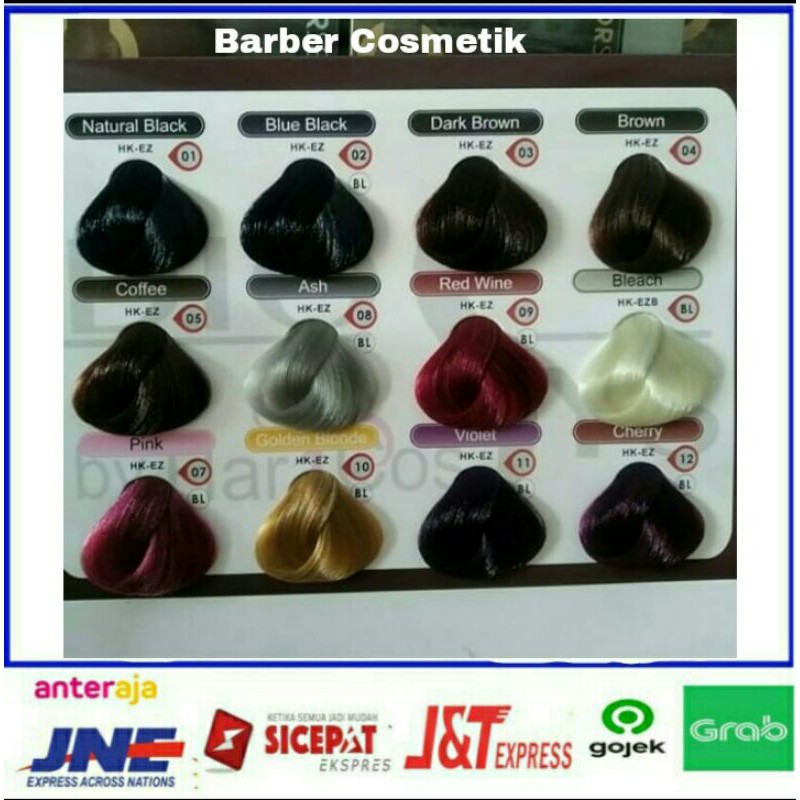 cat rambut diosys hair color pewarna rambut diosys