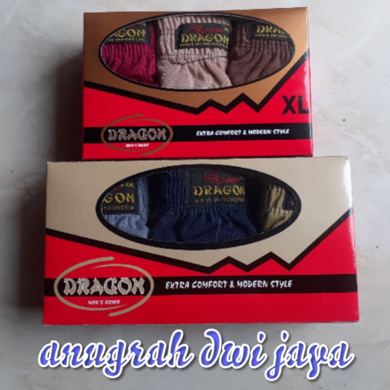 celana dalam pria dragon jumbo/ extra large/XXL