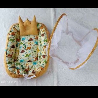 COD BABY NEST / KASUR BAYI MODEL PERAHU PLUS KELAMBU