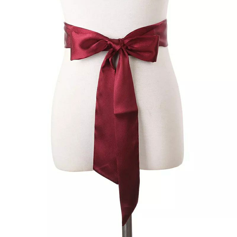 OBI BELT IKAT PINGGANG WANITA OBI BELT SATIN (I162)