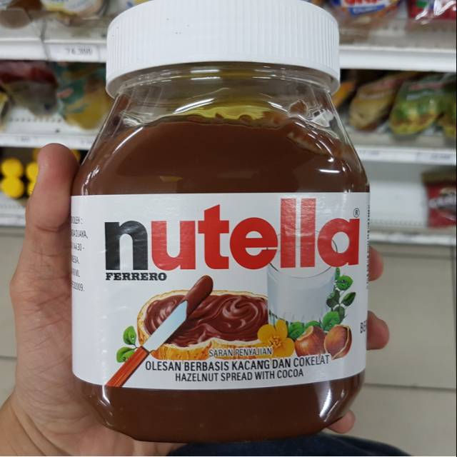 

Nutella selai coklat dan kacang hazelnut 200gr