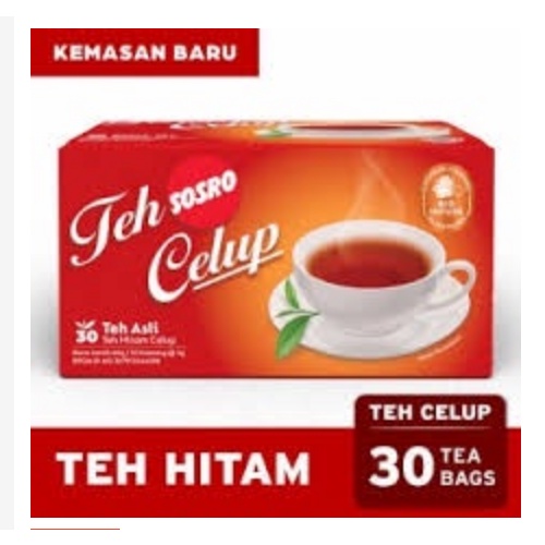 TEH CELUP SOSRO ISI 30 CELUP