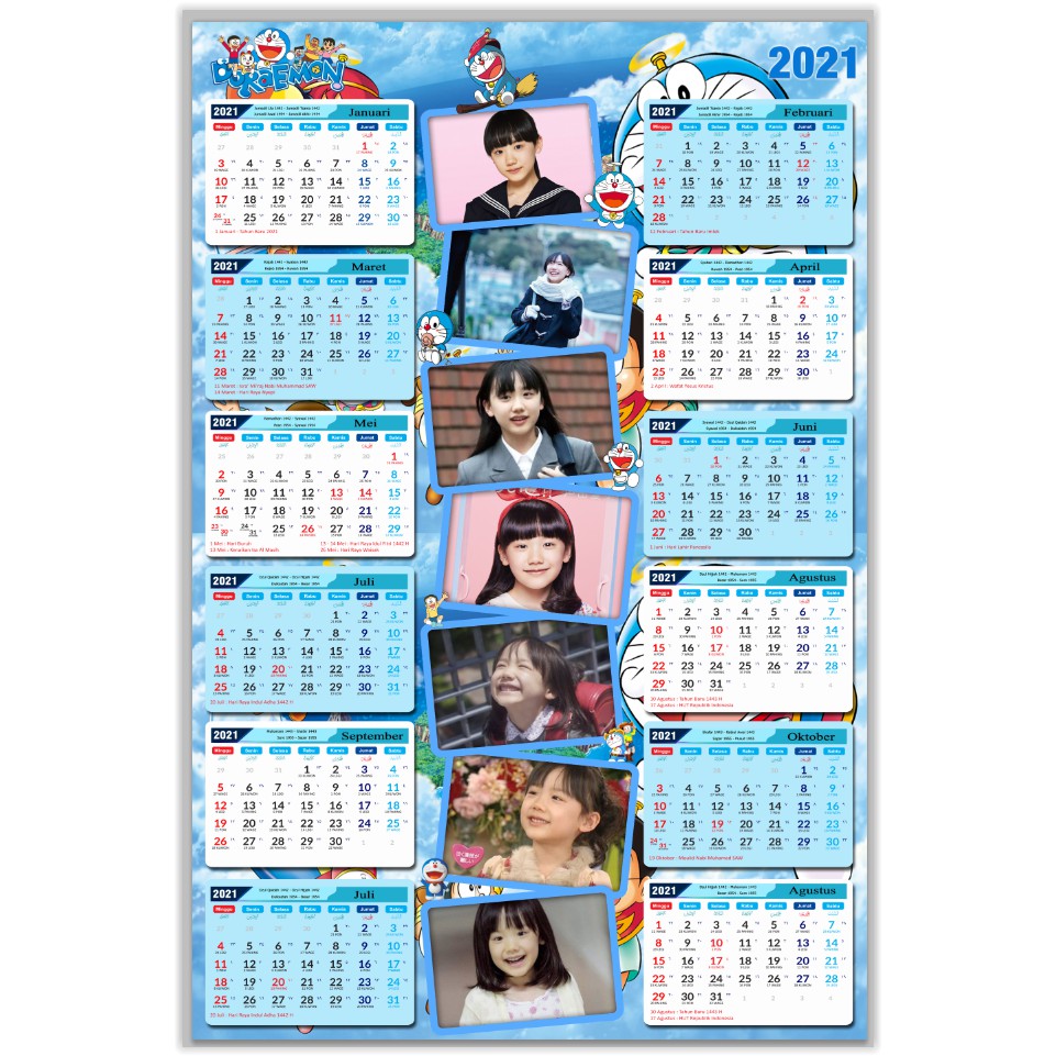KALENDER CUSTOM FOTO SENDIR