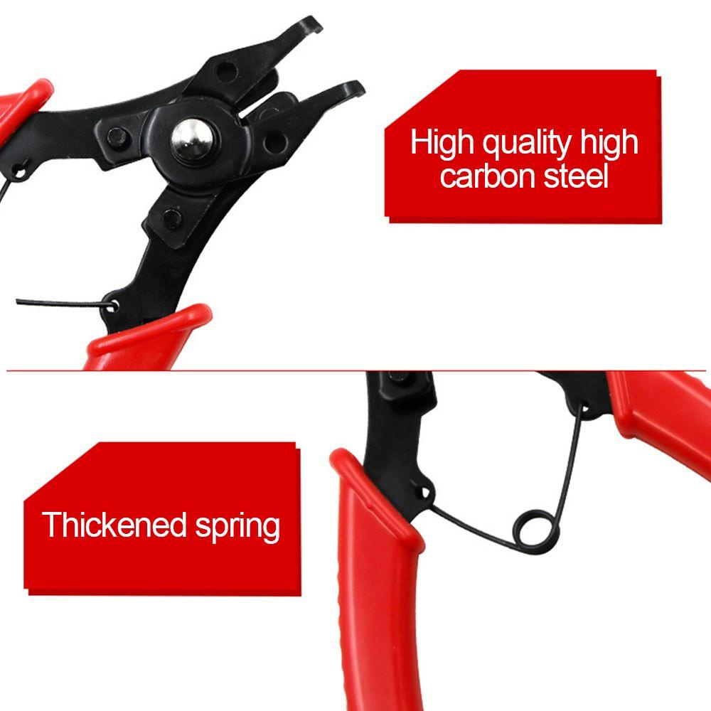 Solighter Snap Ring Tang Flexible 4in1 Crimp Tool Tang Circlip Penahan Spring Klip Penahan