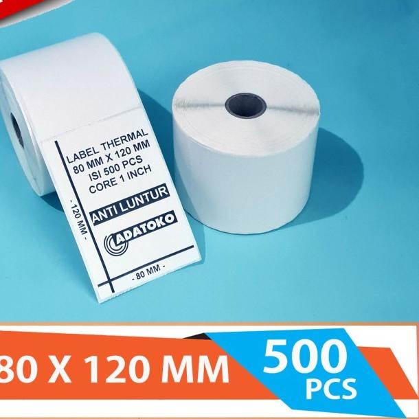

▲ KERTASTIKER LABEL THERMAL 80 X 120 MM KERTAS THERMAL 80X120 MM 500 PCS - 500 PCS ♠