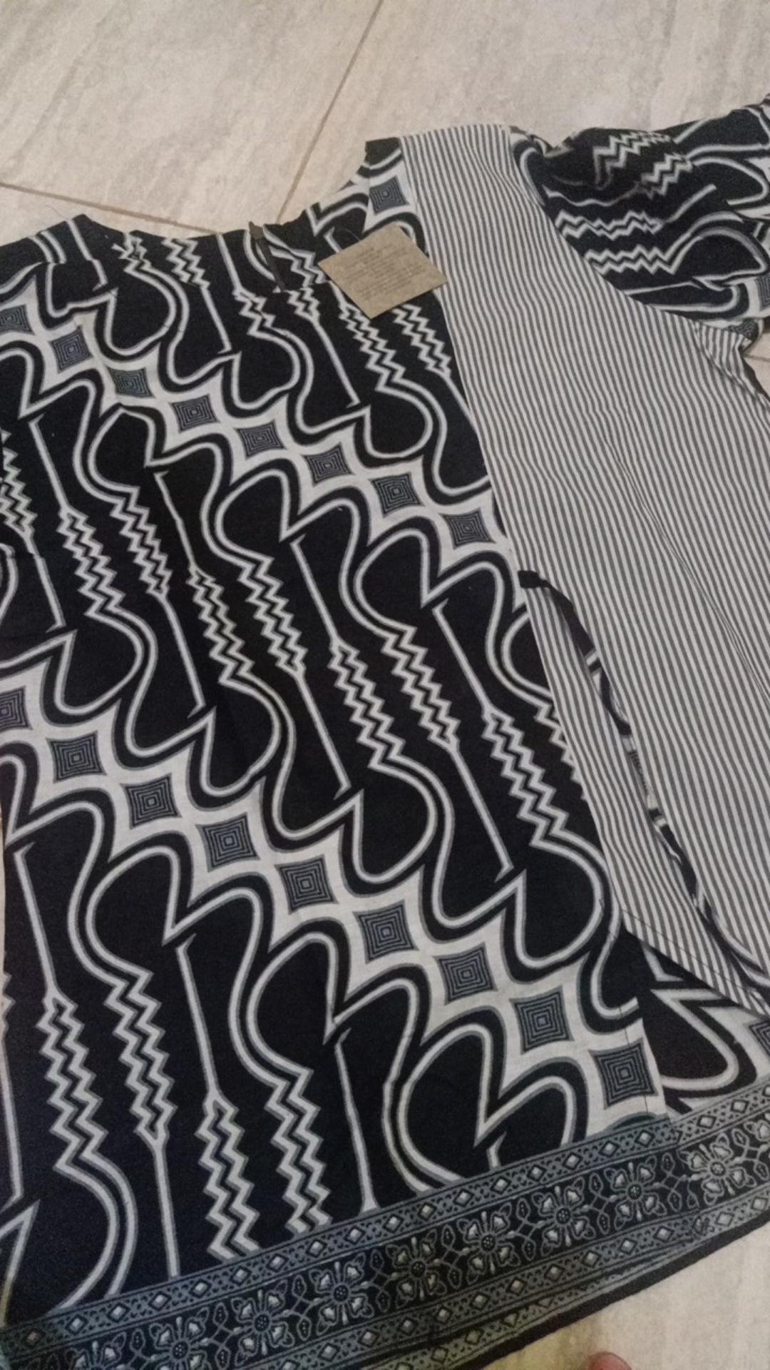 Maura Couple - Sania Ruffle Batik Couple Ori Ndoro Jowi Dnt Garansi