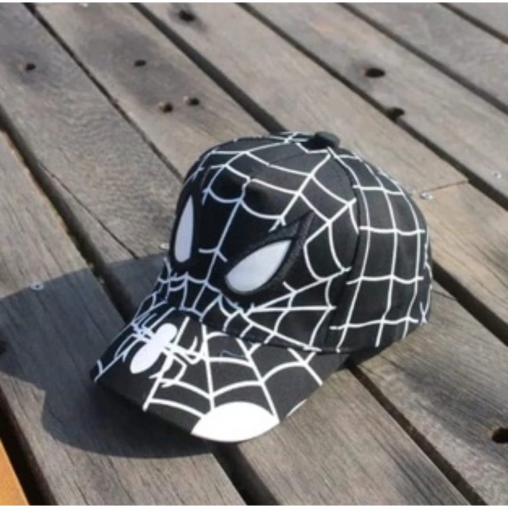 Topi Anak Spiderman Usia 2-12 Tahun Unisex