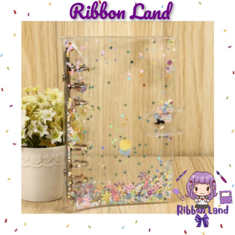 

A5 ONLY Cover Sequin Manik Binder Diary 6-Ring