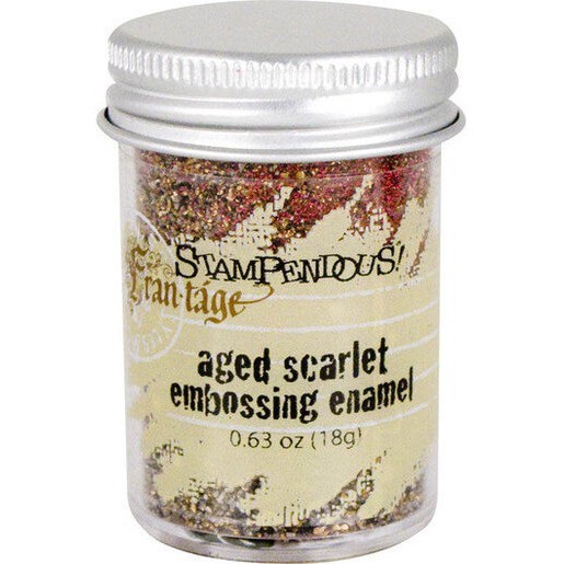 

STAMPENDOUS AGED SCARLET EMBOSSING ENAMEL (FREG039)