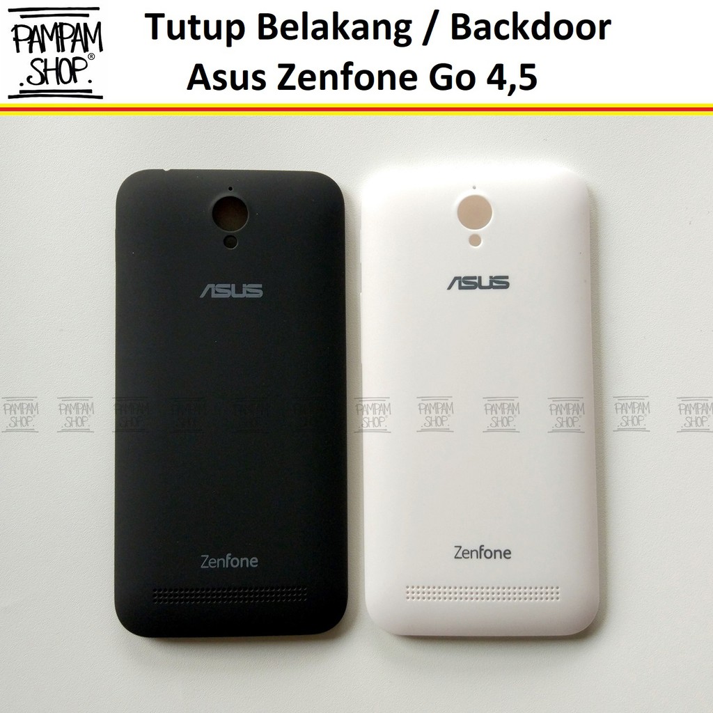 Tutup Belakang Baterai Casing Backdoor Back Door Cover Asus Zenfone Go 4.5 Inch Original Inci Inchi