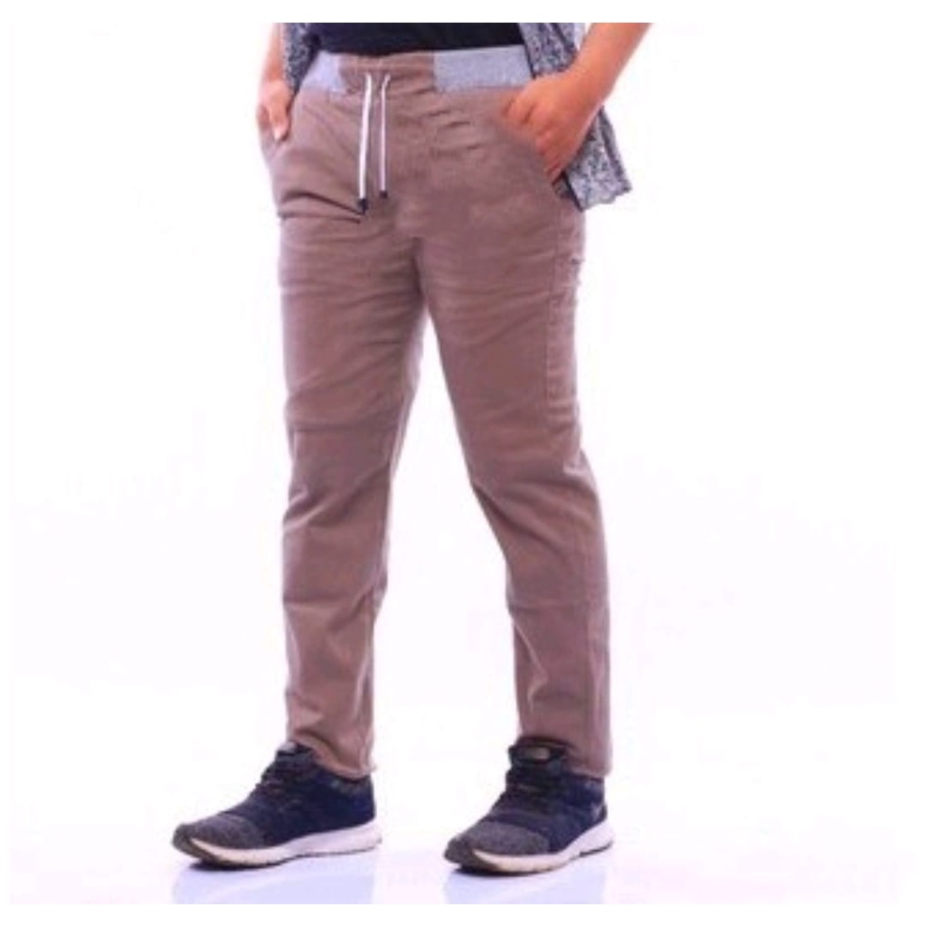 PROMO!! Celana Chinos Panjang Pria Slimfit Santai Casual Formal - Free size