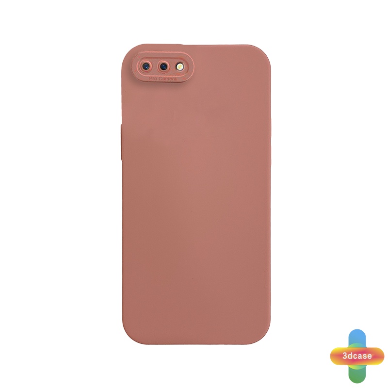 Case HP OPPO A15 A54 A5S A3S A16 A95 A7 A5 A9 A31 A53 2020 A12 A1K A16K A54S Reno 4 5F 4F A74 A15S A52 A11K A92 A35 A11 A93 A32 A72 A94 A53S F17 PRO A16S A12S Plain Color Silicone Angel Eyes Anti-fall Case