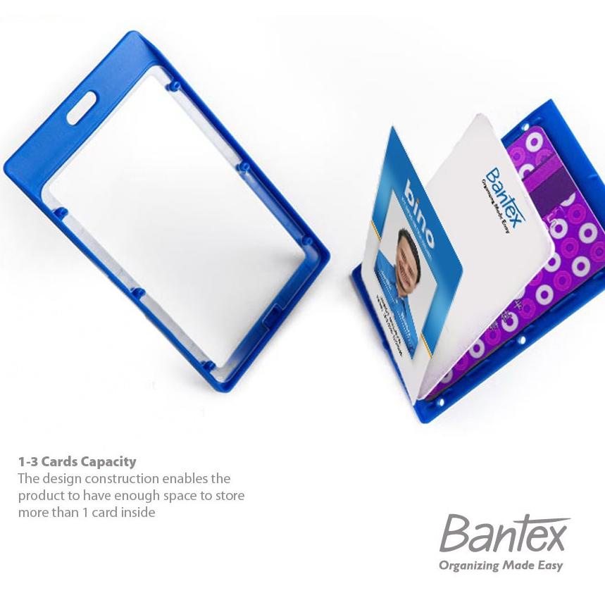 

[COD] [BMS Semarang] Bantex ID Card Holder / Name Tag Lanyard Portrait #8865