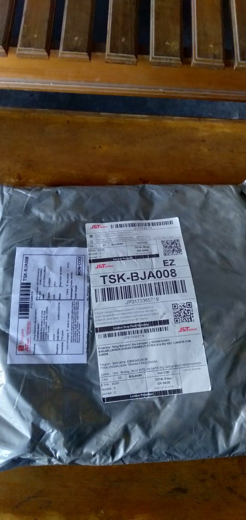 Baju Setelan Batik Keluarga Motif Cendrawasih Kuning / Bisa Pisah Batik Anak