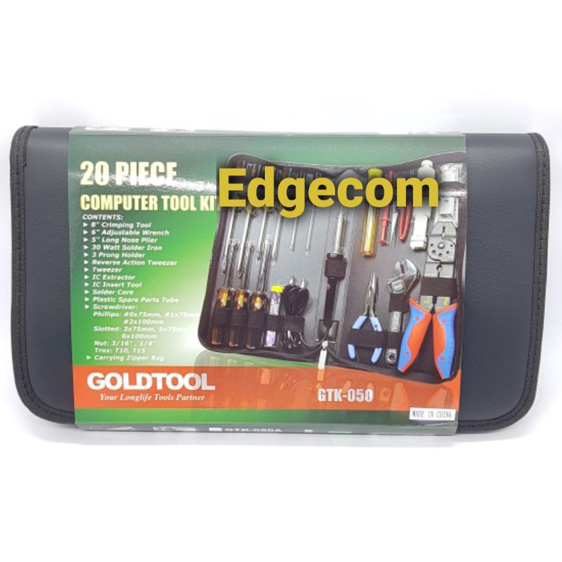 GOLDTOOL 20 PEACES COMPUTER KITT GTK-050B