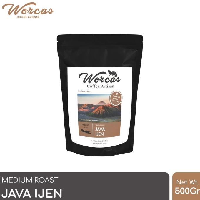 

Kopi Arabica Java Ijen 500 Gram Medium Roast (Biji/Bubuk)