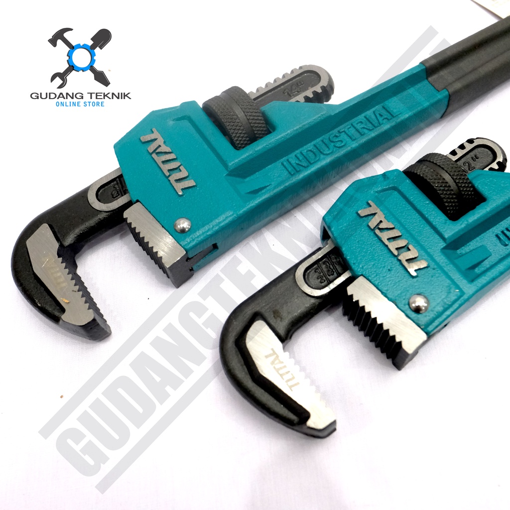 Kunci Pipa 12&quot; TOTAL THT171206 / Pipe Wrench 14&quot; TOTAL THT171146 - Kunci Pipa 12 14 Inch TOTAL