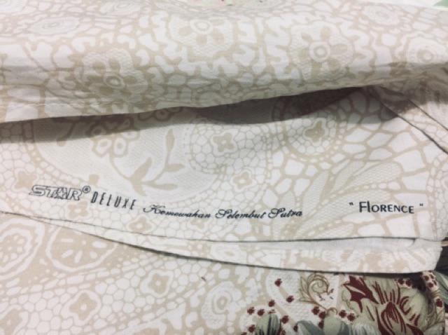 Set Bedcover Komplit | Katun Lokal Premium | Ukuran Double (140,160,180,200)