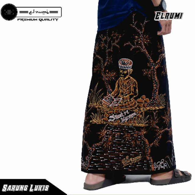 Sarung Batik Pria Santri Keren