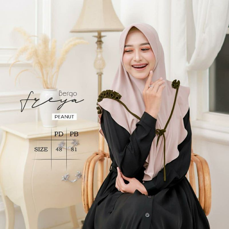 BERGO FREYA / HIJAB KEKINIAN BY YESSANA