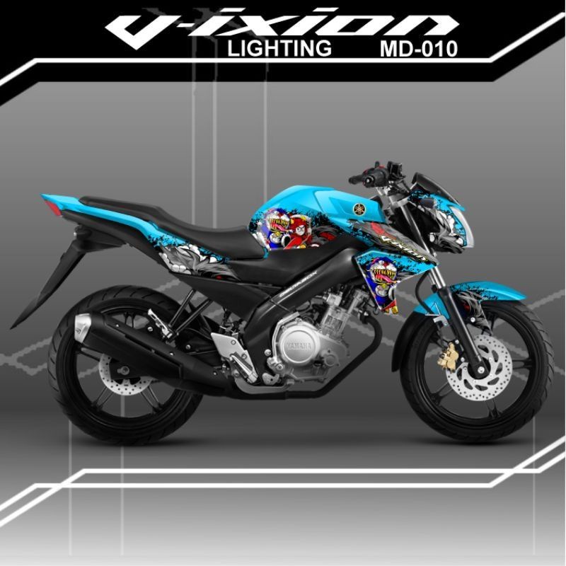 stiker decal yamaha vixion NVL doraemon zombie
