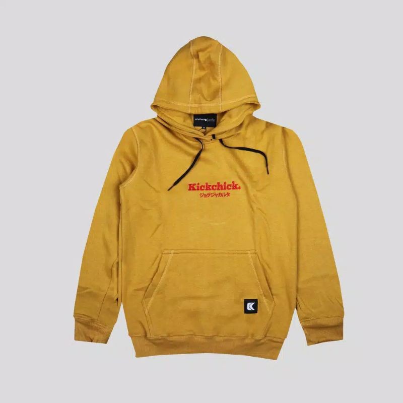 HOODIE KICKCHICK KUNING JAPAN (KECE)