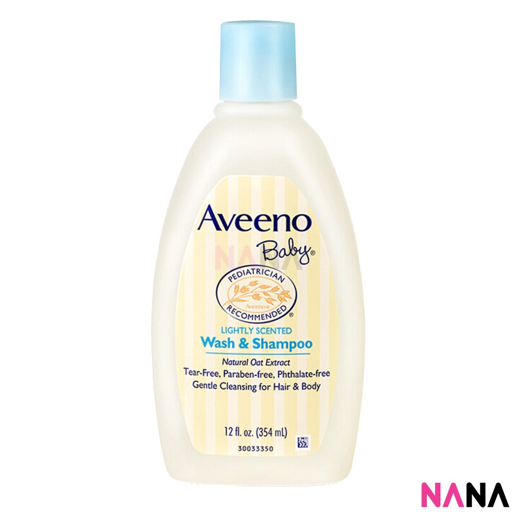 aveeno baby wash and shampoo