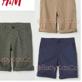 IZQ Celana  pendek anak  laki  H M ori 8 14 tahun hnm chino  