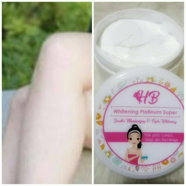 HB WHITENING PLATINUM SUPER 250 GR ORIGINAL / HB PLATINUM SUPER