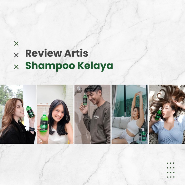 KELAYA Hair Treatment Shampoo - Shampo Perawatan Rambut Rusak Rontok Bercabang Kulit Kepala Ketombe