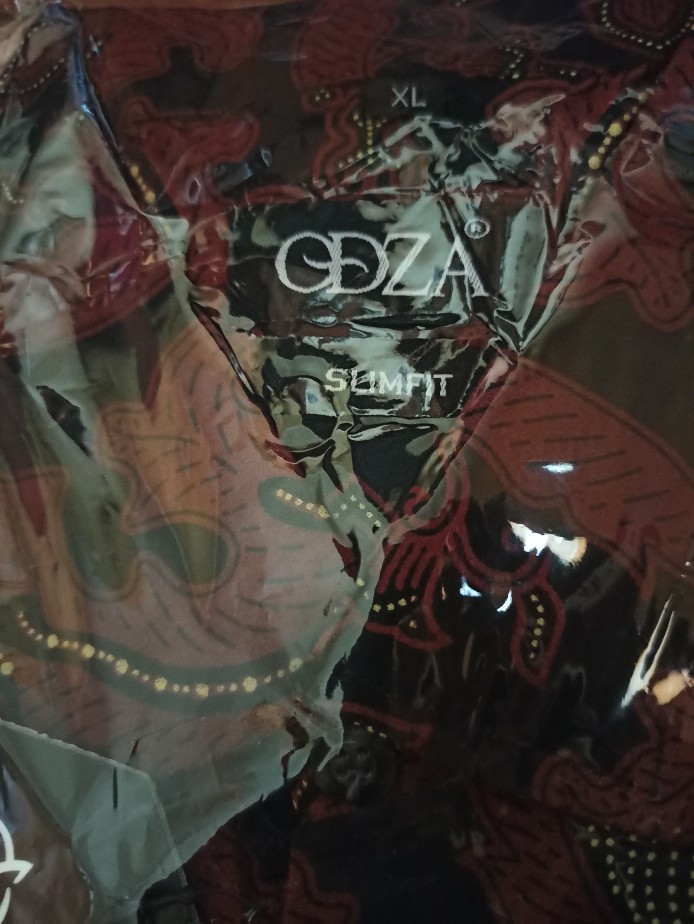 Odza Classic Batik Lengan Pendek Slim Fit Modern Sogan Solo Asli Distro Fashion