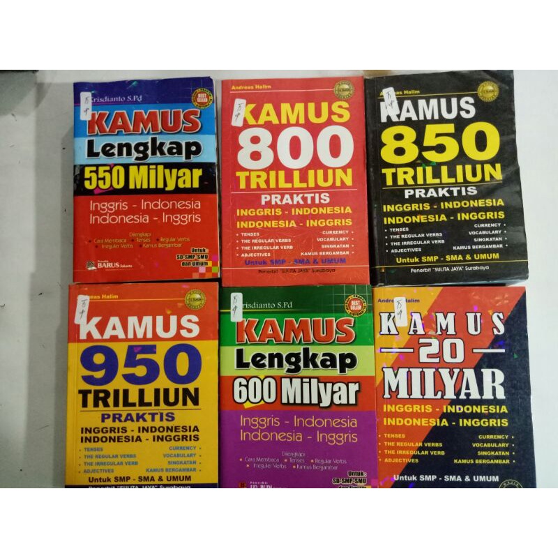 Kamus Bahasa inggris kecil