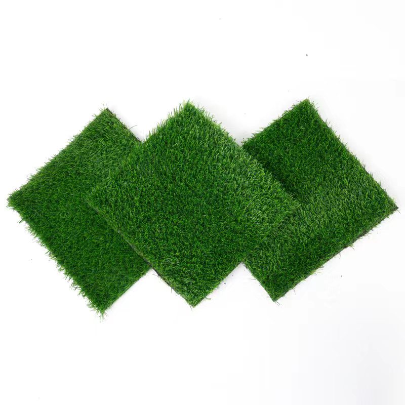 Rumput Sintetis Swiss Ukuran 25x25cm Tinggi 3 cm Rumput Palsu Rumput Hias Dekorasi Rumah Satu7an PBP132