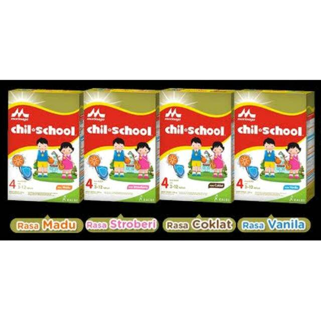 

Chil-school 800gr Rasa Vanila dan Coklat