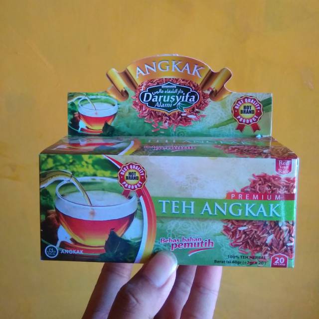 

Teh Celup Angkak Darusyifa Original 100% isi 20 Sachet