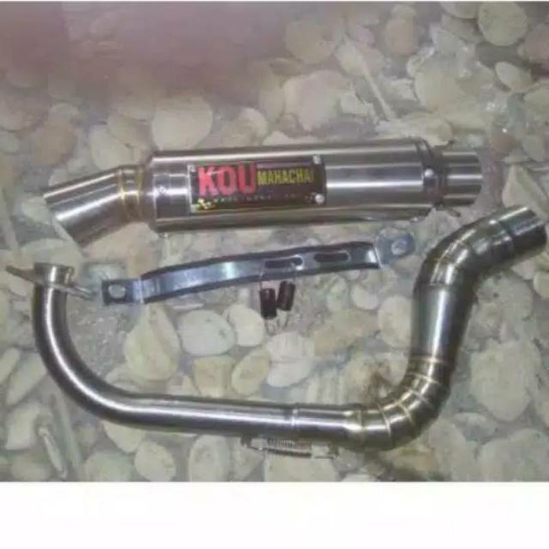 KENALPOT RECING KOU MAHACHAI ALL MOTOR. VARIO. MIO J. BEAT. AEROK. PCX. NMAX.