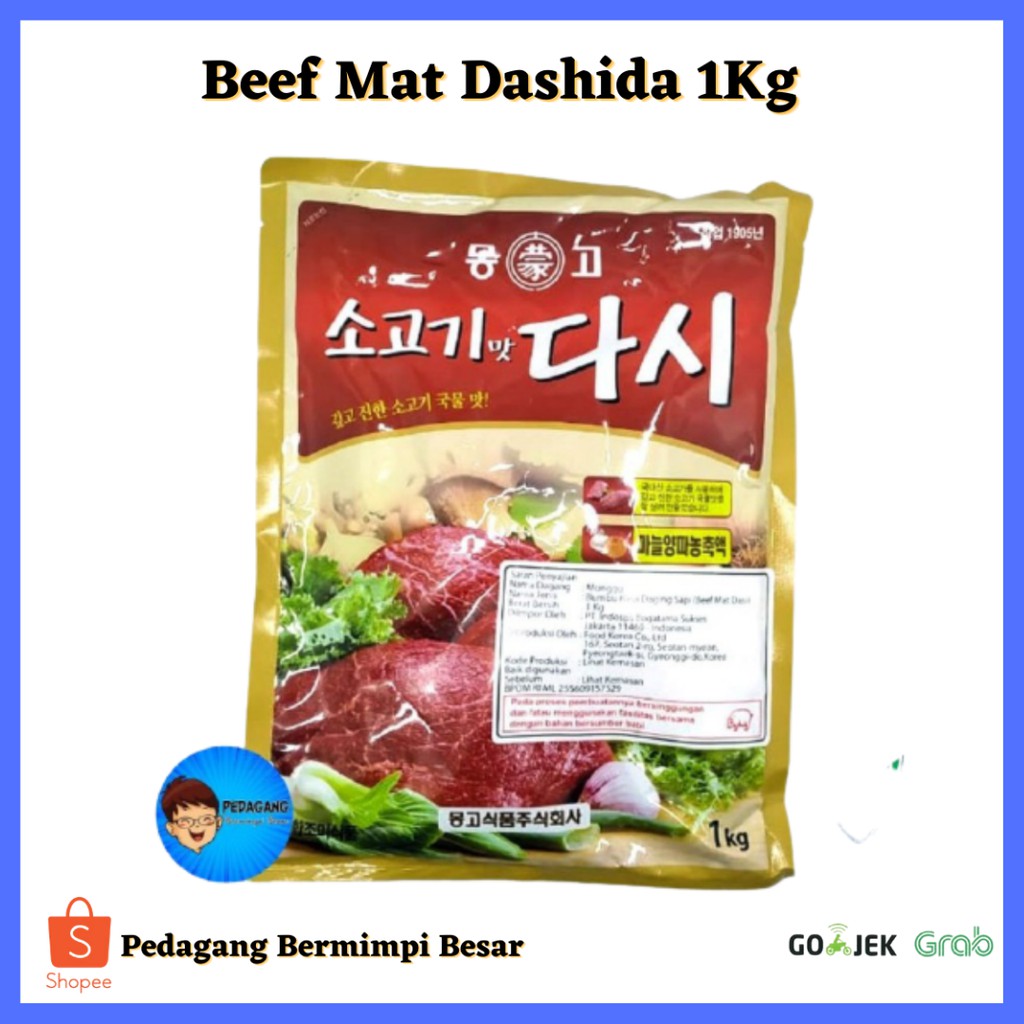 

Beef Mat Dashida 1Kg | Sogogi | Bumbu Kaldu Sapi Korea | Dashi Korea