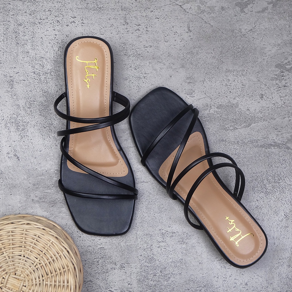 Sandal Tali wanita bigsize Heels Bigsize wanita