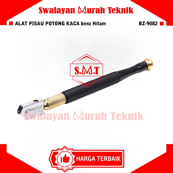 

Alat Pisau Potong Kaca Benz Werkz BZ-9082/BZ-9083 Oil Glass Cutter Hitam/Gold